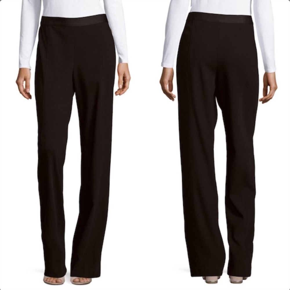 Narciso Rodriguez Gabardine Tailored Wool Pants Tu